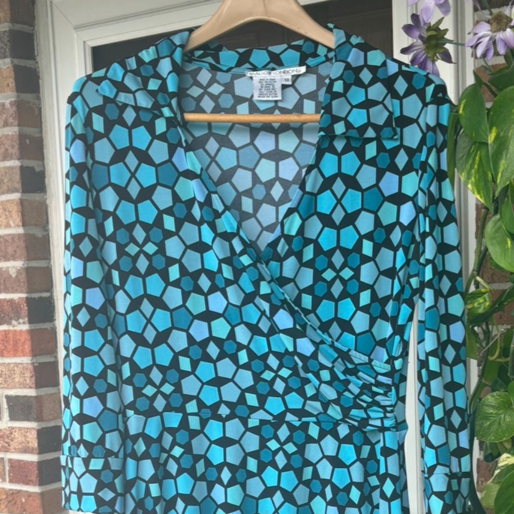 Maggy London Blue Dress